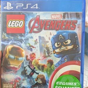 LEGO Marvel Avengers PS4 Game - Blue and Red